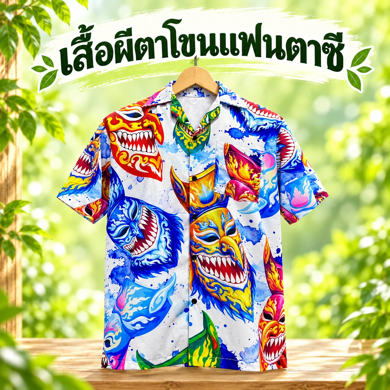 เสื้อผีตาโขนแฟนตาซี