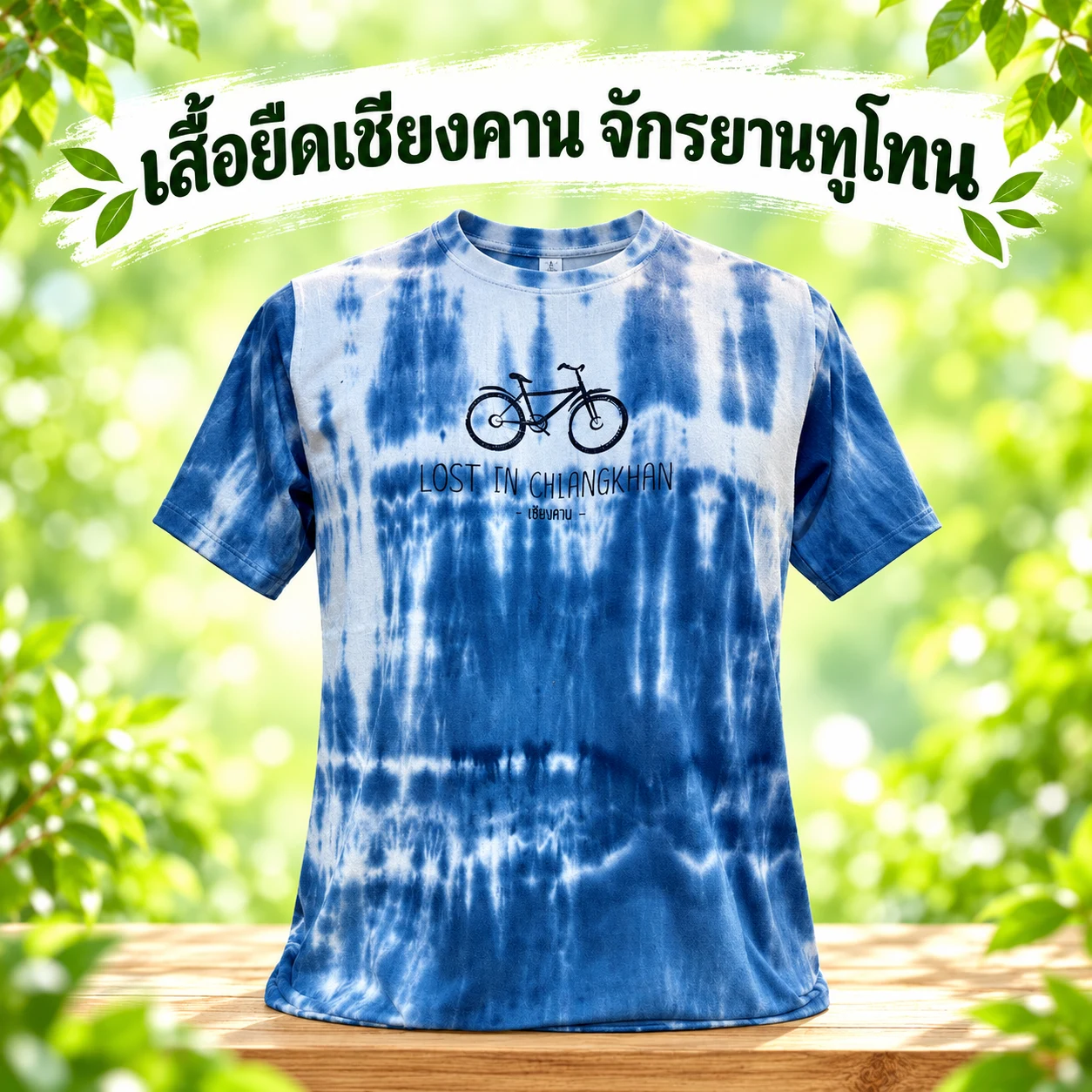 เสื้อยืดเชียงคาน จักรยานทูโทน
