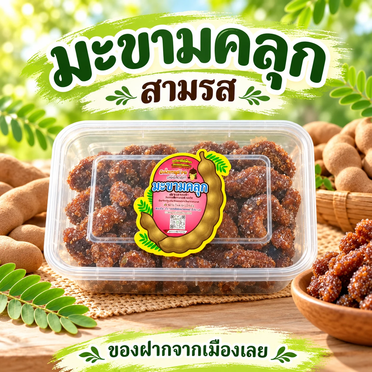 มะขามคลุกสามรส