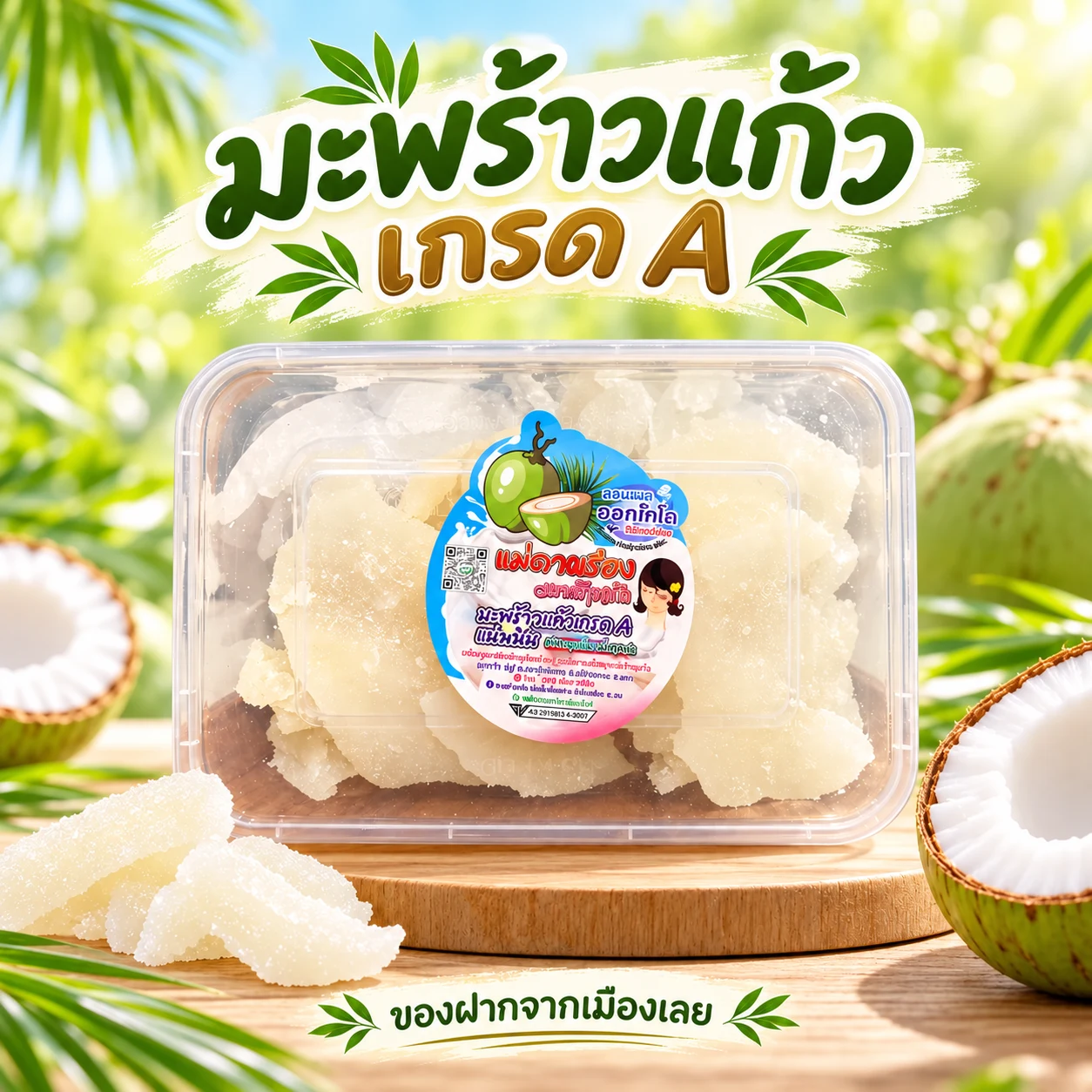 มะพร้าวแก้ว เกรด A